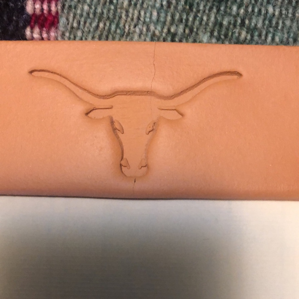 Longhorn Picture Frame with Longhorn Design - Picture 2 of 6